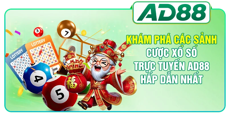 Xổ Số Trực Tuyến AD88 Mang Đến Top 3 Lợi Thế Vượt Trội