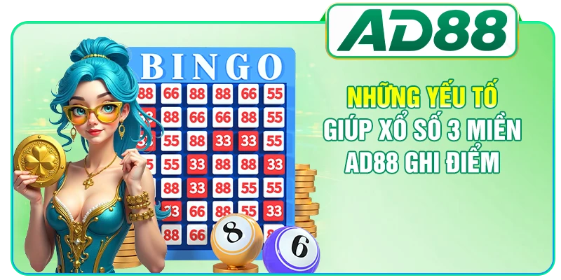 Xổ Số 3 Miền AD88 - Ưu Điểm Khi Giải Trí Tại Website